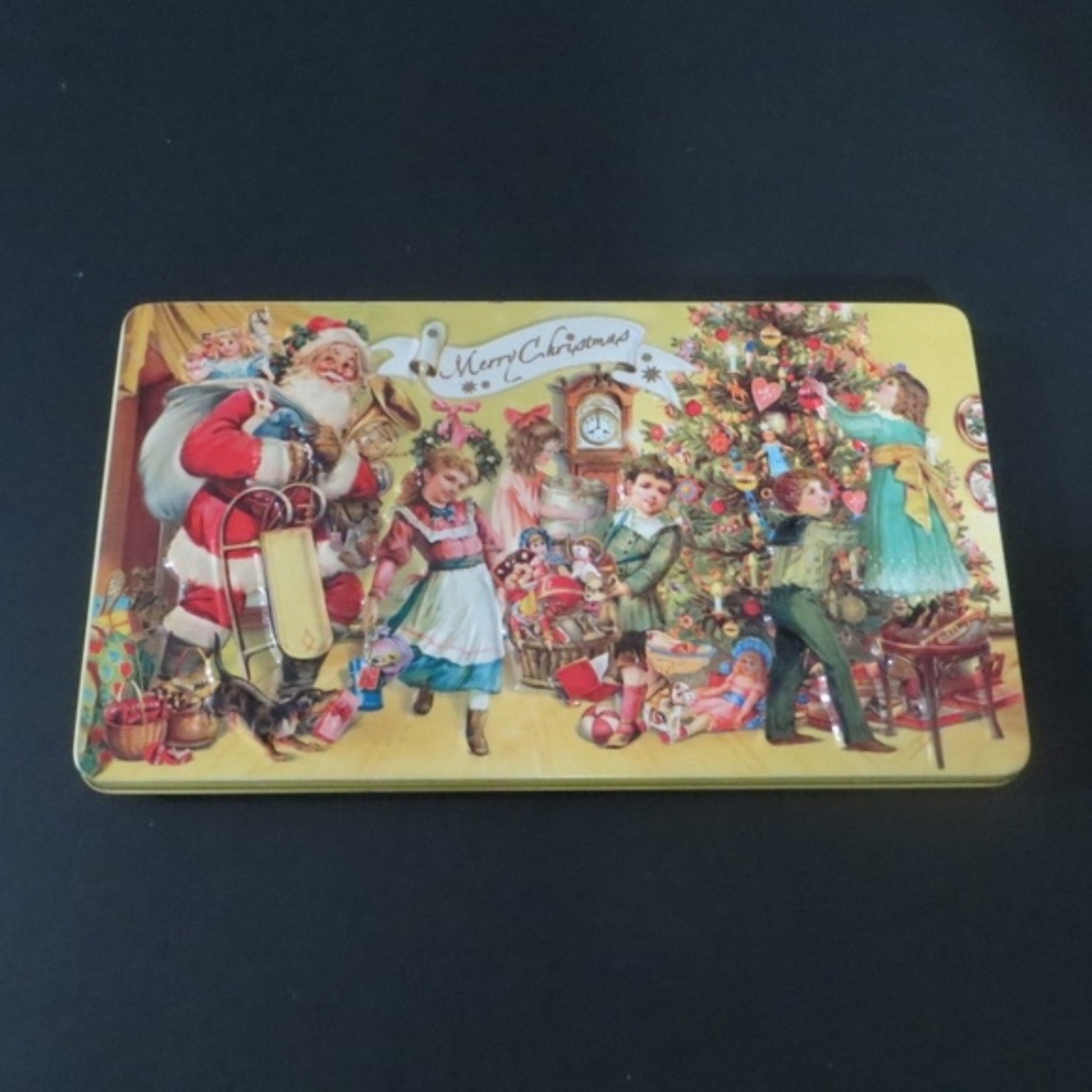 HEIDEL GERMANY CANDY CHRISTMAS TIN